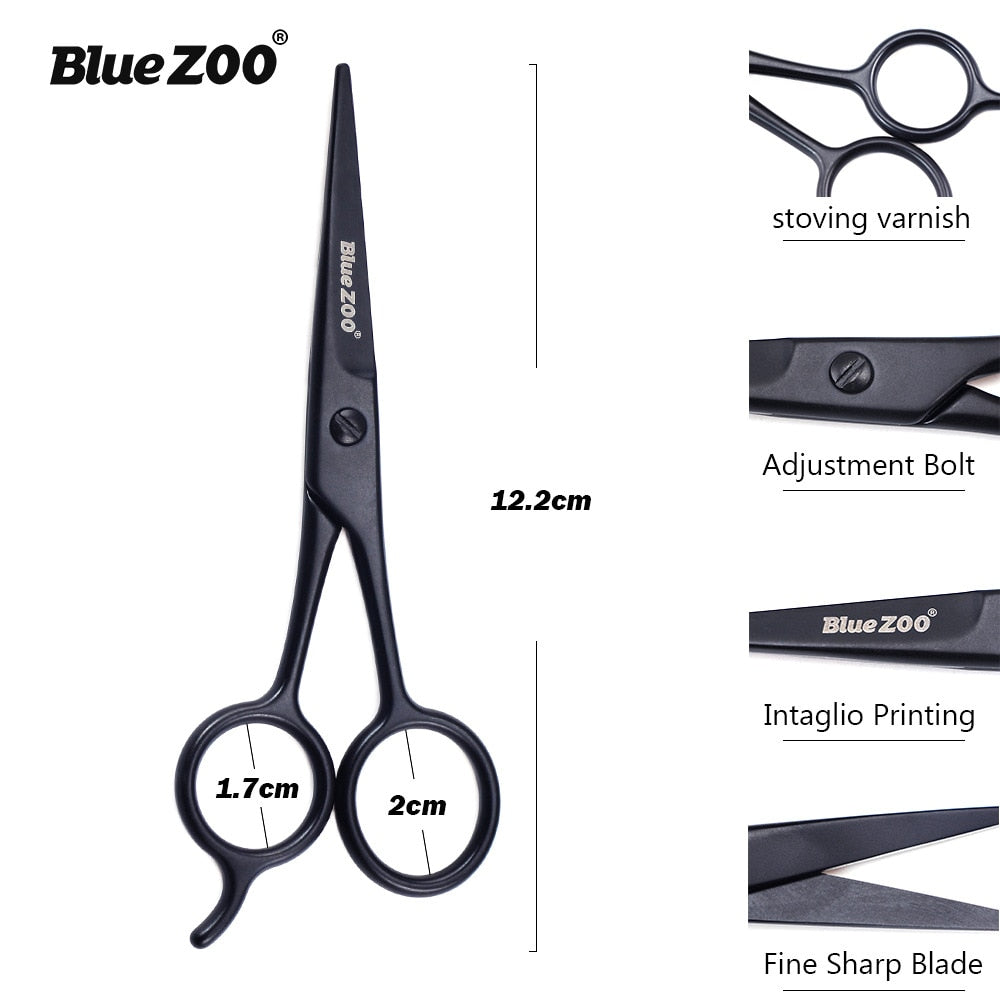 Stainless Steel Facial Hair Scissors for Men Moustache Scissor Beard Trimming Grooming Scissors Safety Use Beard Care Tool