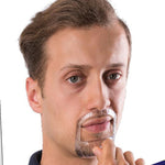 5Pcs/lot Symmetric Cut Goatee Neck Line Mustache Grooming Beard Styling Care Beard Shaping Shaving Tools