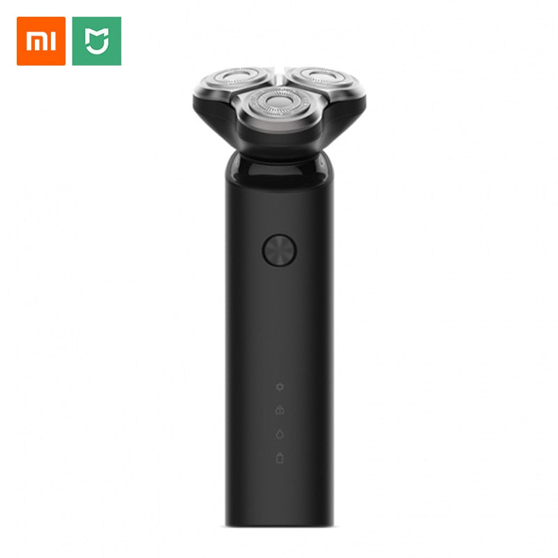 Xiaomi Mijia Electric Shaver Razor for Men Head 3 Dry Wet Shaving Machine Beard Trimmer Washable Main-Sub Dual Blade Turbo Mode