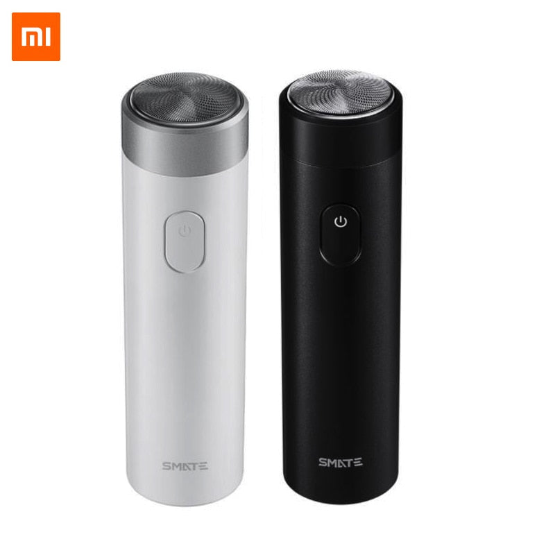 Xiaomi Smate Electric Shaver Razor USB Rechargeable Dry Wet Shaving Machine Beard Trimmer for Men IPX7 Washable Three Leaf Blade